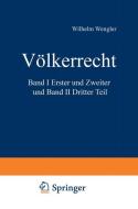 Völkerrecht di Wilhelm Wengler edito da Springer Berlin Heidelberg