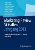 Marketing Review St. Gallen - Jahrgang 2013 edito da Springer Fachmedien Wiesbaden