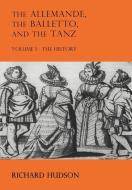 The Allemande and the Tanz di Richard Hudson edito da Cambridge University Press