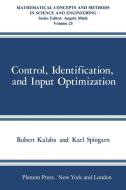 Control, Identification, and Input Optimization di Robert Kalaba, Karl Spingarn edito da Springer US