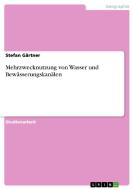 Mehrzwecknutzung Von Wasser Und Bewasserungskanalen di Stefan Gartner edito da Grin Publishing