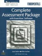 Top Notch Fundamentals Complete Assessment Package [With CD] di Joan Saslow, Allen Ascher edito da Longman Publishing Group