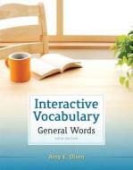 Interactive Vocabulary Plus Myreadinglab -- Access Card Package di Amy E. Olsen edito da Longman Publishing Group