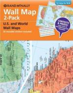 Wall Map 2-Pack [With Sticker(s)] edito da Rand McNally & Company
