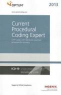 Current Procedural Coding Expert 2013 (Compact) di Ingenix edito da Optuminsight