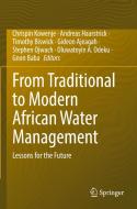 From Traditional to Modern African Water Management edito da Springer International Publishing