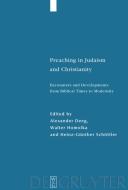 Preaching in Judaism and Christianity edito da De Gruyter
