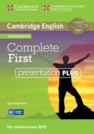 Complete First Presentation Plus DVD-ROM di Guy Brook-Hart, Barbara Thomas, Amanda Thomas edito da CAMBRIDGE