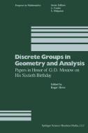 Discrete Groups in Geometry and Analysis di Howe edito da Birkhäuser Boston