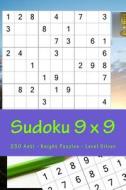 Sudoku 9 X 9 - 250 Anti - Knight Puzzles - Level Silver: All You Need Is for Relaxation di Andrii Pitenko edito da Createspace Independent Publishing Platform
