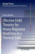 Effective Field Theories for Heavy Majorana Neutrinos in a Thermal Bath di Simone Biondini edito da Springer International Publishing