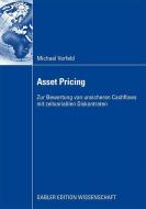 Asset Pricing di Michael Vorfeld edito da Gabler Verlag