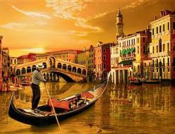 Gondolier in Venice 2000 Piece Puzzle edito da Ravensburger
