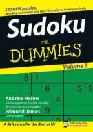 Sudoku For Dummies, Volume 3 di Andrew Heron edito da John Wiley & Sons
