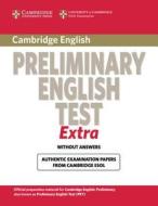 Cambridge Preliminary English Test Extra di Cambridge Esol edito da CAMBRIDGE