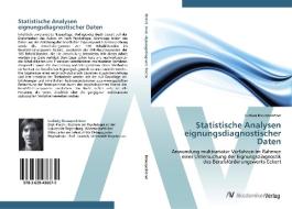 Statistische Analysen eignungsdiagnostischer Daten di Ludwig Kreuzpointner edito da AV Akademikerverlag