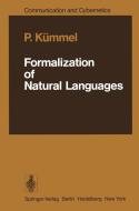 Formalization of Natural Languages di P. Kümmel edito da Springer Berlin Heidelberg