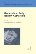 Medieval and Early Modern Authorship edito da Narr Dr. Gunter