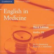 English In Medicine Audio Cd di Eric H. Glendinning, Beverly A.S. Holmstrom edito da Cambridge University Press