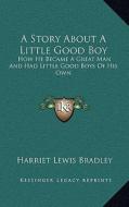 A Story about a Little Good Boy: How He Became a Great Man and Had Little Good Boys of His Own di Harriet Lewis Bradley edito da Kessinger Publishing