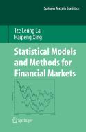 Statistical Models and Methods for Financial Markets di Tze Leung Lai, Haipeng Xing edito da Springer New York