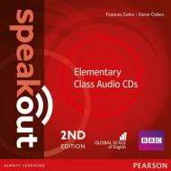 Speakout Elementary 2nd Edition Class Cds (3) di Frances Eales, J. J. Wilson edito da Pearson Education Limited