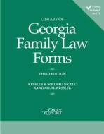 Library of Georgia Family Law Forms di Randall M. Kessler edito da Daily Report