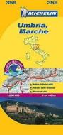 Marche & Umbria - Michelin Local Map 359 edito da Michelin Editions Des Voyages