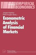 Econometric Analysis of Financial Markets edito da Physica-Verlag HD