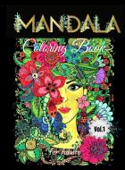 Mandala Coloring Book for Adults di Patricia Pearce edito da Giurgiu Patricia