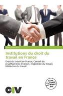 Institutions Du Droit Du Travail En France edito da Civ