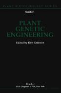 Plant Genetic Engineering di Donald Grierson edito da Springer Netherlands