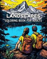 Landscapes Coloring Book for Adults di Lea Schöning Bb edito da Blurb