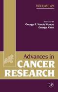 Advances in Cancer Research di Vande Woude edito da ELSEVIER