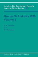 Groups St Andrews 1989 edito da Cambridge University Press