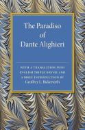 The Paradiso of Dante Alighieri edito da Cambridge University Press
