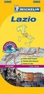 Lazio - Michelin Local Map 360 edito da Michelin Editions Des Voyages