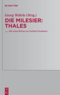 Die Milesier 1 edito da Gruyter, Walter de GmbH