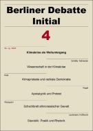 Berliner Debatte Initial 34 (2023) 4 edito da Steiner Franz Verlag