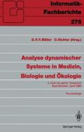 Analyse dynamischer Systeme in Medizin, Biologie und Ökologie edito da Springer Berlin Heidelberg