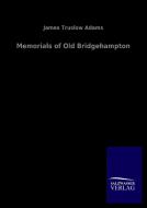 Memorials of Old Bridgehampton di James Truslow Adams edito da Salzwasser-Verlag GmbH