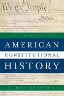 Sources in American Constitutional History edito da ROWMAN & LITTLEFIELD