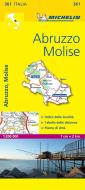 Abruzzo & Molise - Michelin Local Map 361 di Michelin edito da Michelin Editions Des Voyages