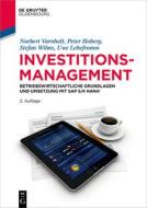 Investitionsmanagement di Norbert Varnholt, Peter Hoberg, Stefan Wilms, Uwe Lebefromm edito da de Gruyter Oldenbourg