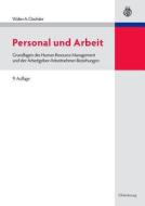 Personal Und Arbeit di Walter A. Oechsler edito da de Gruyter Oldenbourg