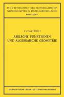 Abelsche Funktionen und Algebraische Geometrie di Fabio Conforto edito da Springer Berlin Heidelberg