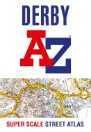 Derby A-z Super Scale Street Atlas di A-Z maps edito da Harpercollins Publishers