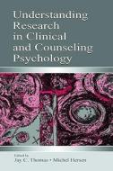 Understanding Research in Clinical edito da Routledge