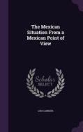 The Mexican Situation From A Mexican Point Of View di Luis Cabrera edito da Palala Press