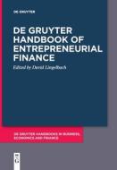 De Gruyter Handbook of Entrepreneurial Finance edito da Gruyter, Walter de GmbH